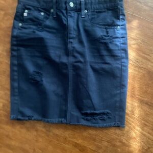 Ag Adriano Goldschmied “The Erin” Denim Skirt